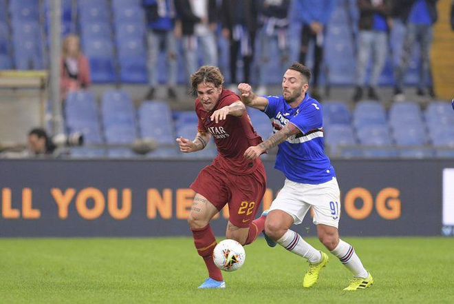 桑普多利亚客场逼平，客场抢得一分